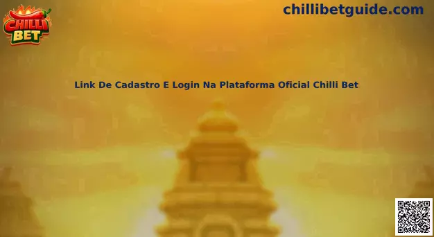 Etapas de Cadastro e Login Chilli Bet