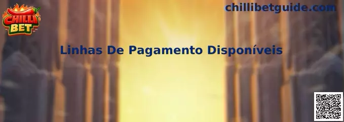 Linhas de Pagamento Disponíveis