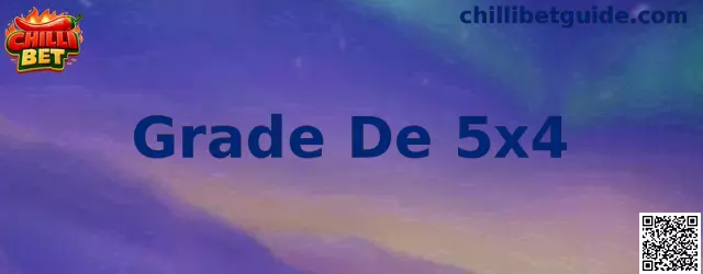 Representação da Grade De 5x4 no jogo Chilli Pepe Hot Stacks