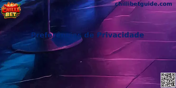 Preferências de privacidade Chilli Bet